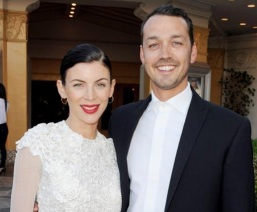 Rupert Sanders y su esposa Liberty Ross, quien hizo unos comentarios en su cuenta en "Twitter" que luego desactivó